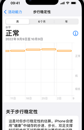 长阳iPhone手机维修如何在iPhone开启'步行稳定性通知'