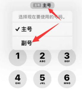 长阳苹果14维修店分享iPhone 14 Pro Max使用副卡打电话的方法 