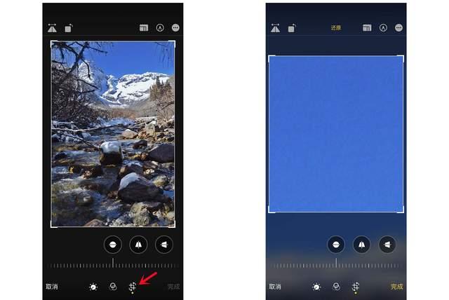长阳苹果手机维修分享iPhone手机如何使用裁剪功能隐藏照片 