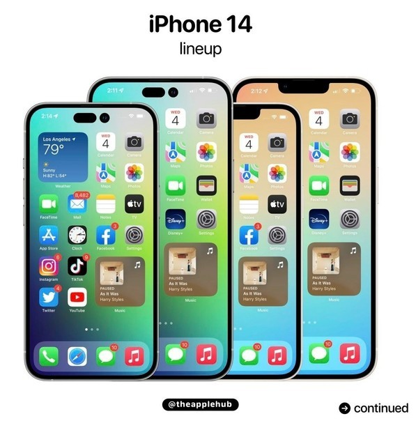 长阳苹果14维修分享iPhone 14全家福 